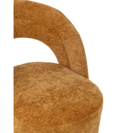 Fotel OSAMIN 80 cm ochra*J-Line Outlet