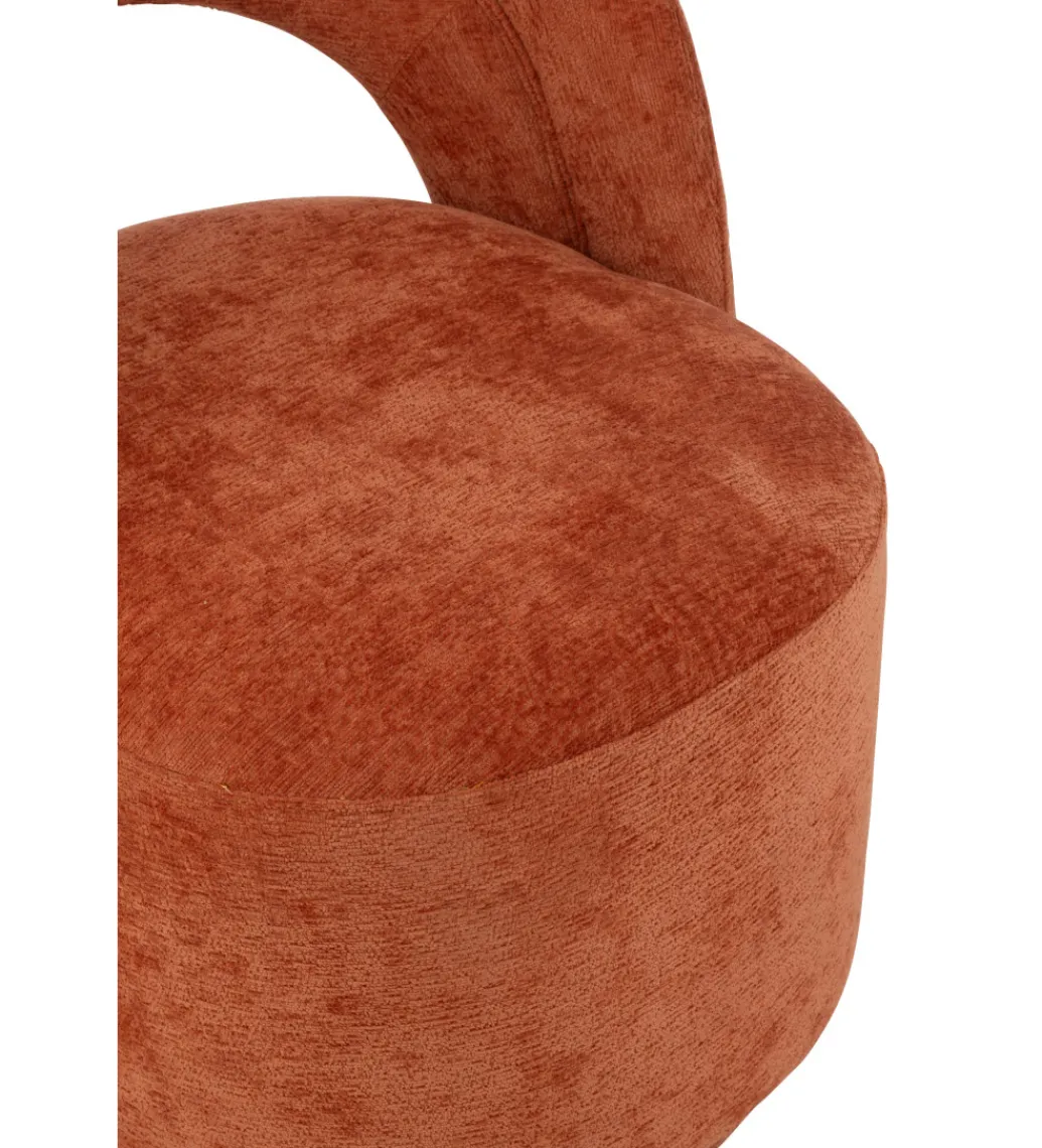 Fotel OSAMIN 80 cm pomarańczowy*J-Line Online