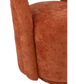 Fotel OSAMIN 80 cm pomarańczowy*J-Line Online