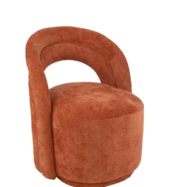 Fotel OSAMIN 80 cm pomarańczowy*J-Line Online