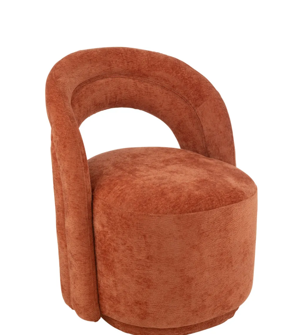 Fotel OSAMIN 80 cm pomarańczowy*J-Line Online
