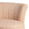Fotel OSOI 71 cm tapicerowany marmurkowy*Zona-Design Outlet