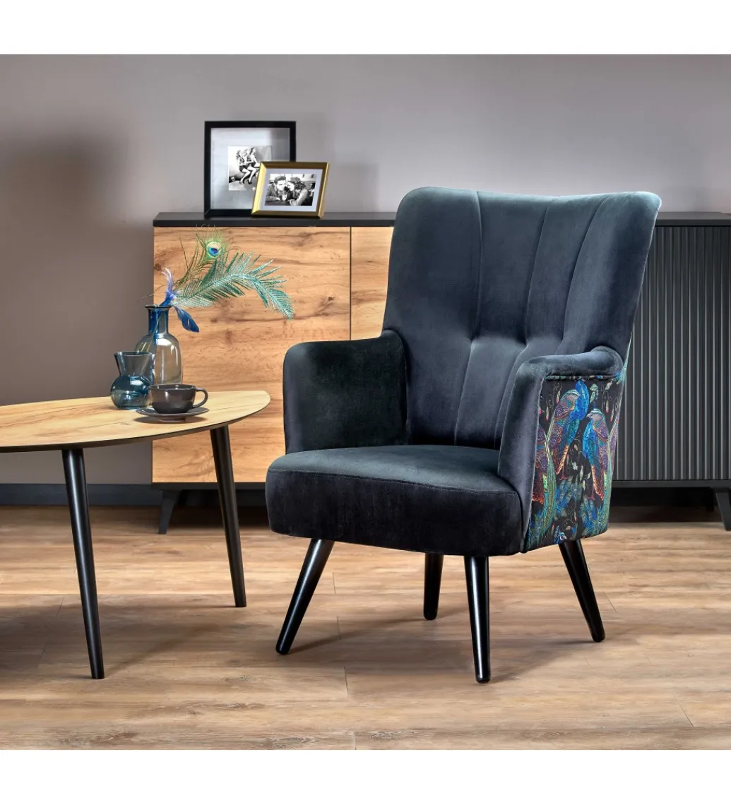 Fotel PAGONI czarny*Halmar Online