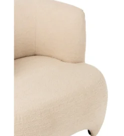 Fotel PARCO 80 cm beżowy*J-Line Hot