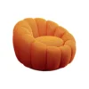 Fotel PEPPO BLOOM 94 cm pomarańczowy*KARE Discount