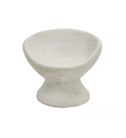 Fotel PIEDRA 60 cm szary wzorowany na kamień optyka betonu*Imeri New