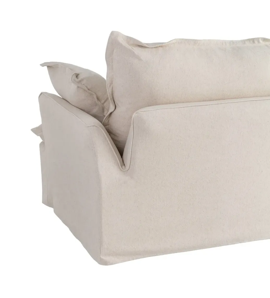 Fotel PLAZESO 115 cm beżowy*Zona-Design Outlet