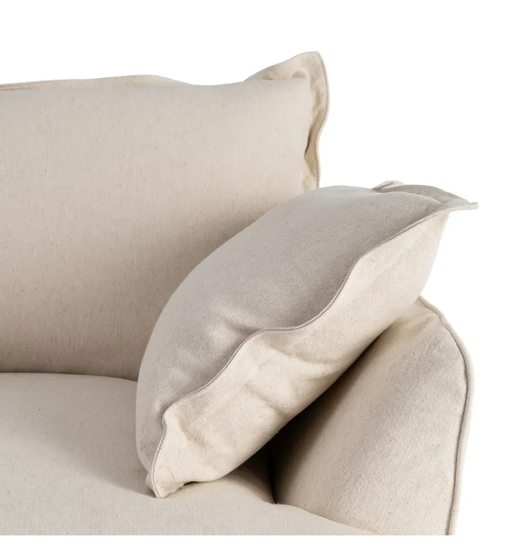 Fotel PLAZESO 115 cm beżowy*Zona-Design Outlet