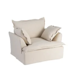 Fotel PLAZESO 115 cm beżowy*Zona-Design Outlet