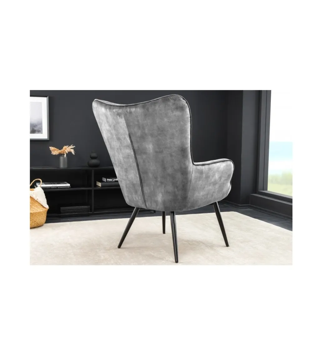 Fotel RAMIRO scandinavia szary*Invicta Interior Online