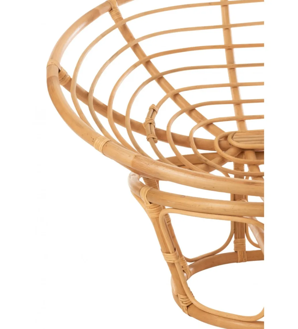 Fotel RONI Rattanowy 179 cm Naturalny*J-Line New