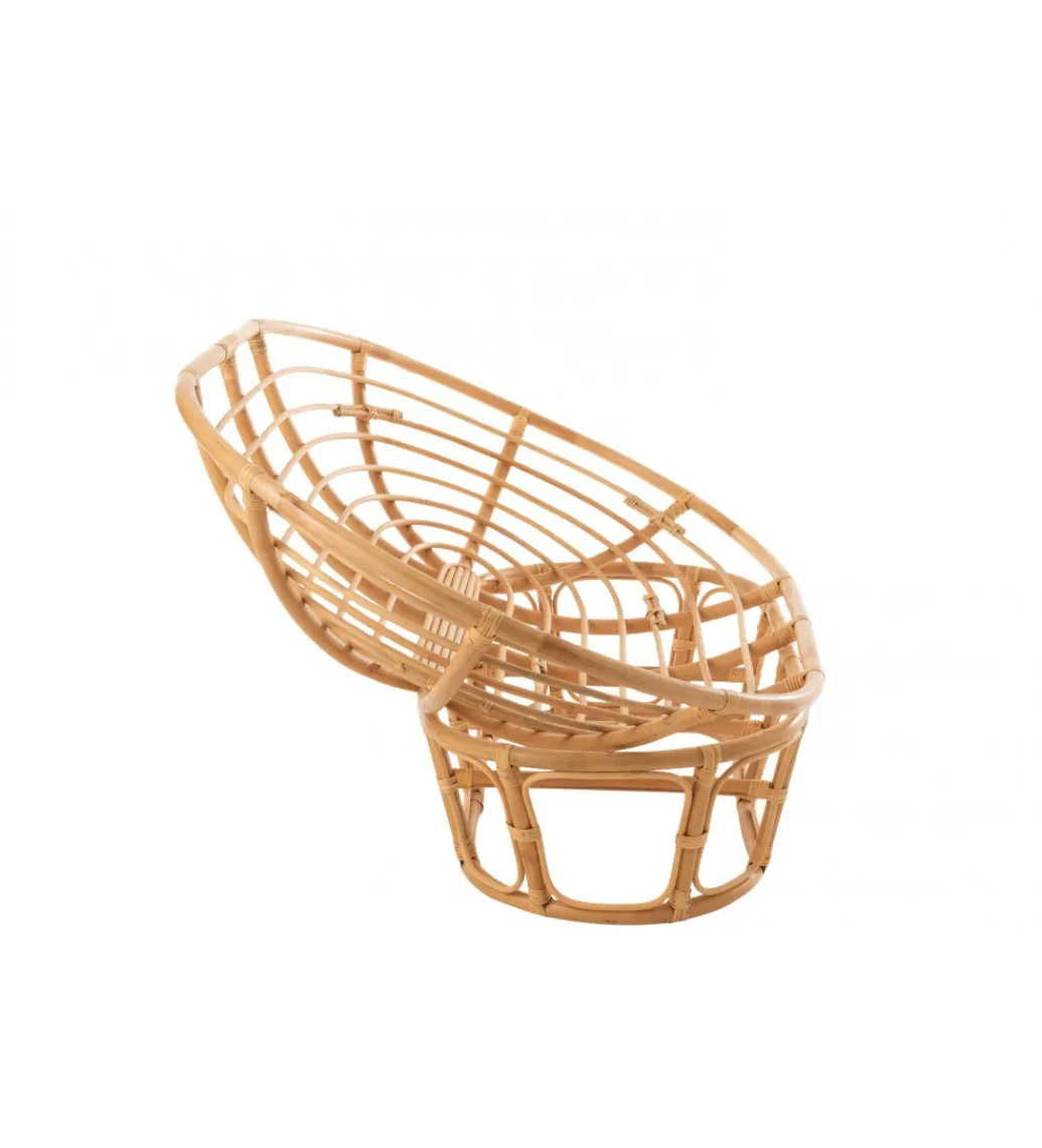 Fotel RONI Rattanowy 179 cm Naturalny*J-Line New