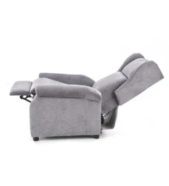 Fotel rozkładany AGUSTIN 75 cm szary*Halmar