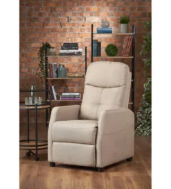 Fotel rozkładany FELIPE 64 cm beżowy*Halmar Best