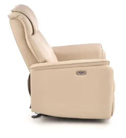 Fotel rozkładany PARADISE 75 cm z funkcją kołyski kremowy*Halmar