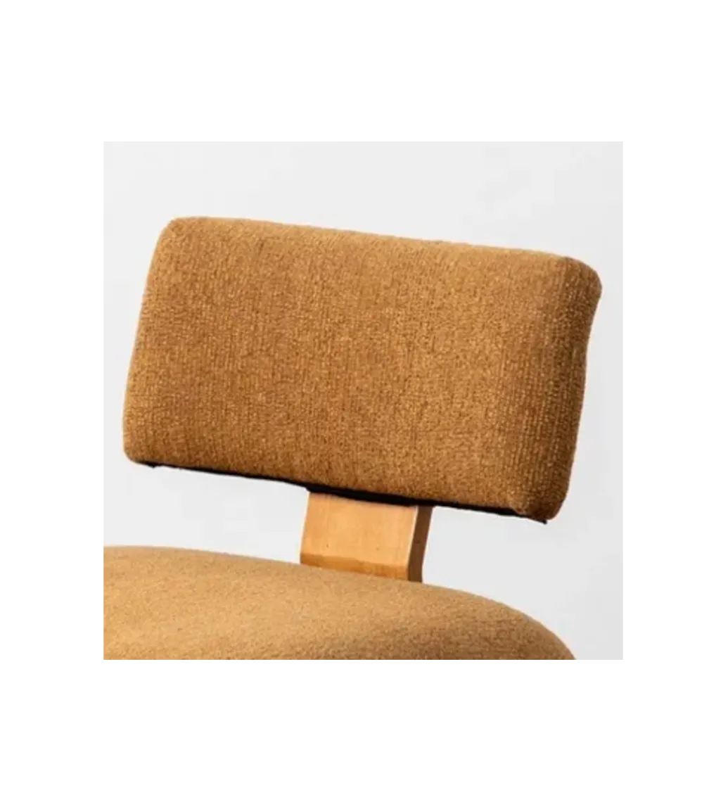 Fotel SELO 64 cm musztardowy*Zona-Design Discount