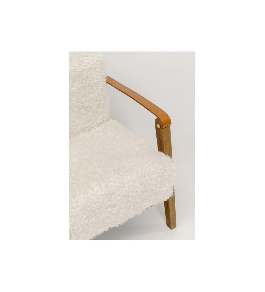 Fotel SIMON 75 cm kremowy*KARE Discount