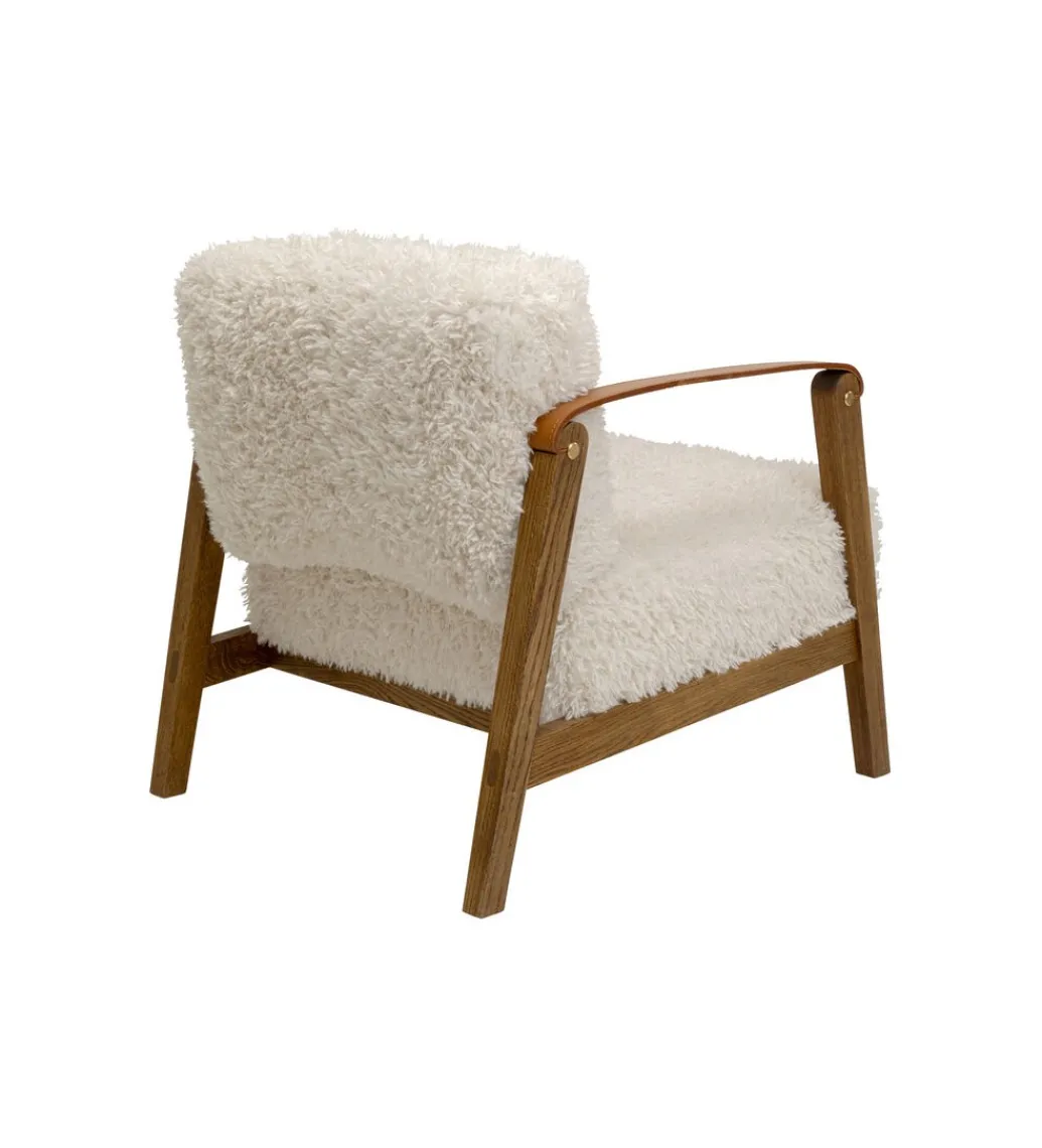Fotel SIMON 75 cm kremowy*KARE Discount
