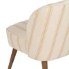 Fotel STRIMERS 73 cm miodowy w paski*Zona-Design Best