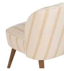 Fotel STRIMERS 73 cm miodowy w paski*Zona-Design Best