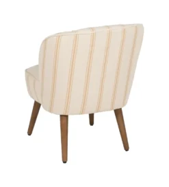 Fotel STRIMERS 73 cm miodowy w paski*Zona-Design Best