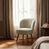 Fotel STRIMERS 73 cm zielony w paski*Zona-Design Sale