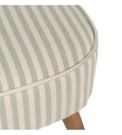 Fotel STRIMERS 73 cm zielony w paski*Zona-Design Sale