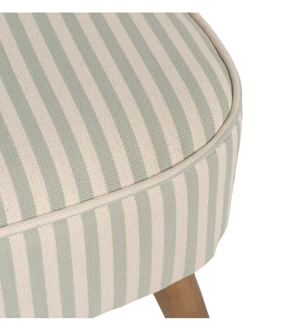 Fotel STRIMERS 73 cm zielony w paski*Zona-Design Sale