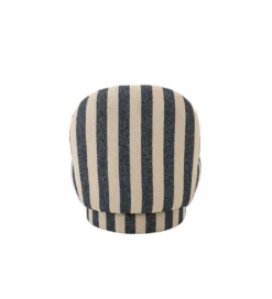 Fotel STRIPED 76 cm niebiesko biały*Zona-Design Hot