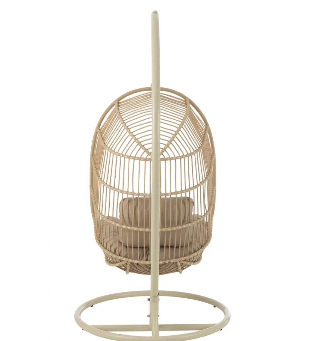 Fotel wiszący EGGA 195 cm beżowy*J-Line New