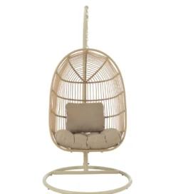 Fotel wiszący EGGA 195 cm beżowy*J-Line New