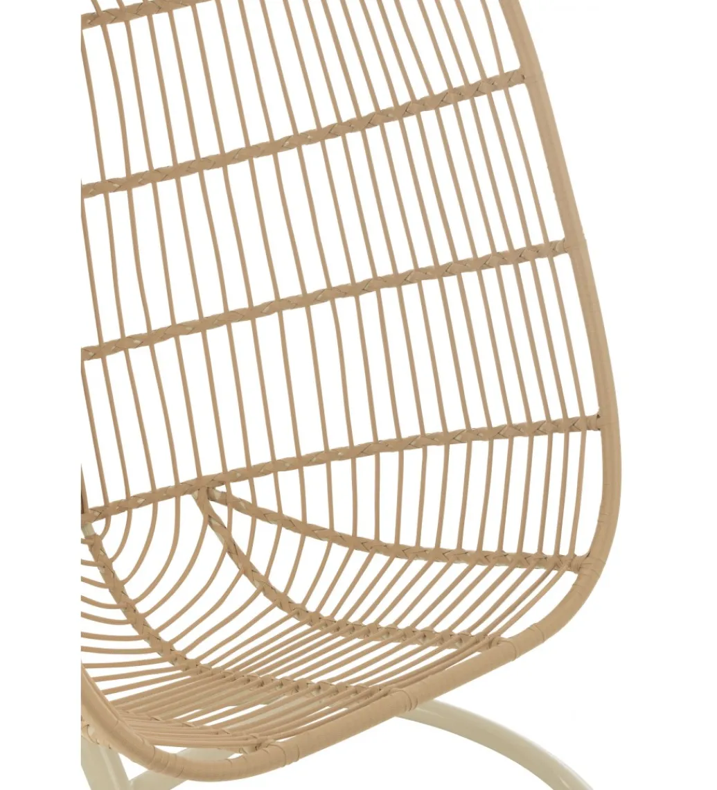 Fotel wiszący EGGA 195 cm beżowy*J-Line New