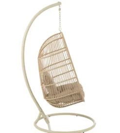 Fotel wiszący EGGA 195 cm beżowy*J-Line New