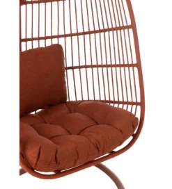 Fotel wiszący EGGA 195 cm czerwony*J-Line New