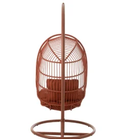 Fotel wiszący EGGA 195 cm czerwony*J-Line New