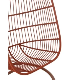 Fotel wiszący EGGA 195 cm czerwony*J-Line New