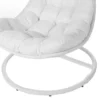 Fotel wiszący POLE DIDO 192 cm rattan biali*Zona-Design Best