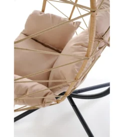 Fotel wiszący SNAKE 191 cm naturalne beżowe*Halmar Clearance