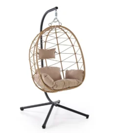 Fotel wiszący SNAKE 191 cm naturalne beżowe*Halmar Clearance