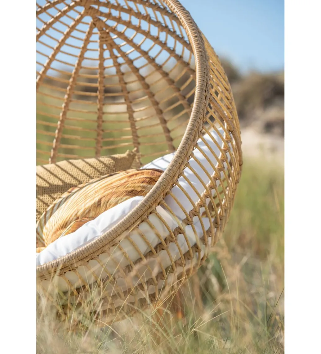 Fotel wiszący SUMMER SOBRE LA TIERRA 1 metalowy naturalny*J-Line Hot