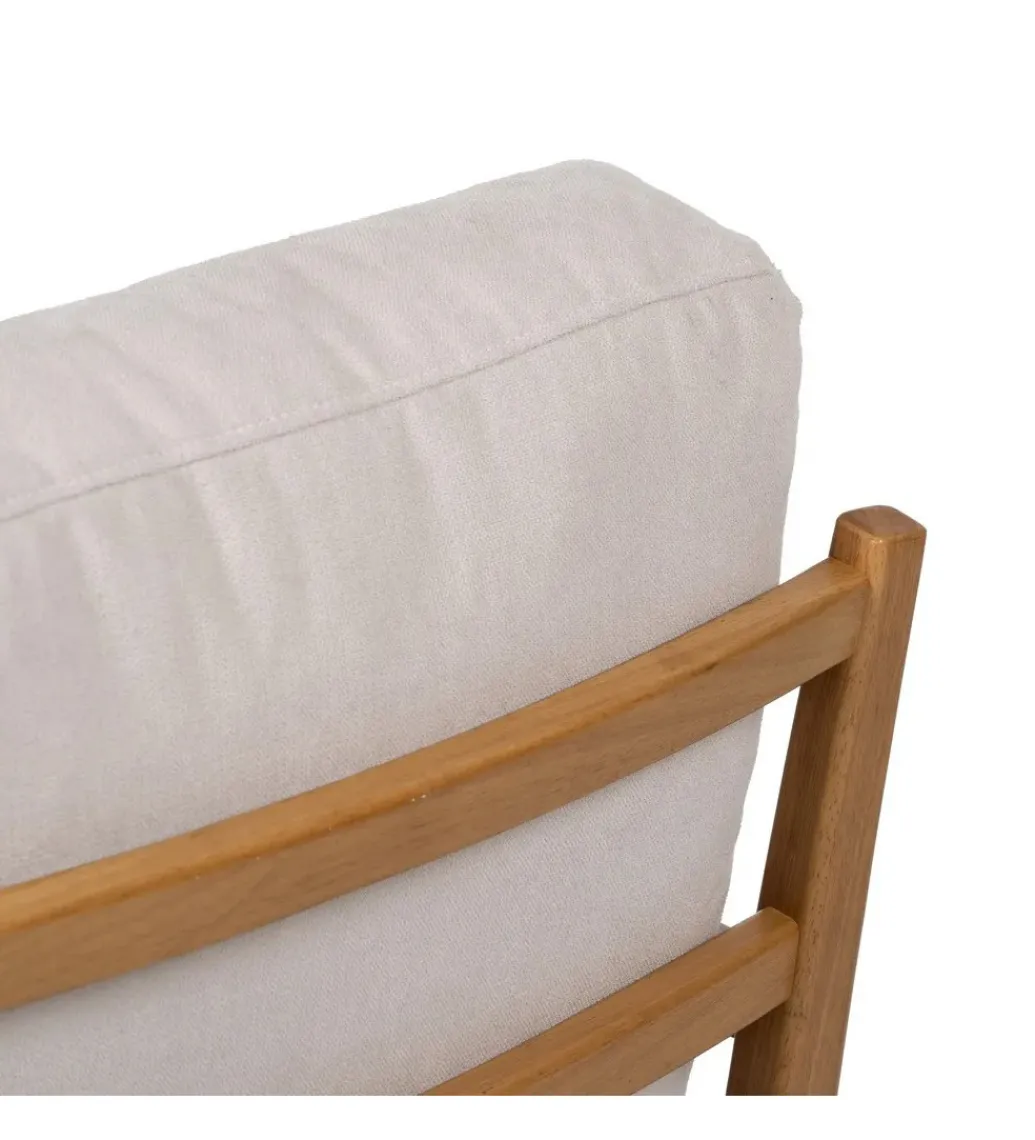 Fotel ZABERMA 88 cm naturalny biały*Zona-Design Best