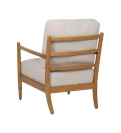 Fotel ZABERMA 88 cm naturalny biały*Zona-Design Best