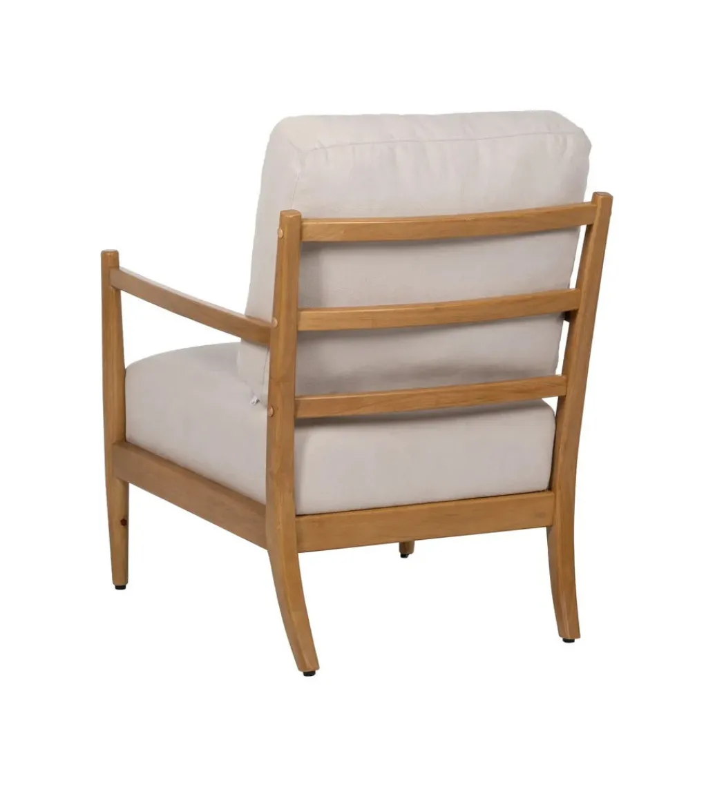 Fotel ZABERMA 88 cm naturalny biały*Zona-Design Best