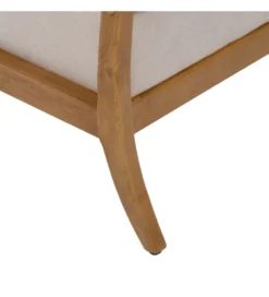 Fotel ZABERMA 88 cm naturalny biały*Zona-Design Best