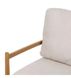 Fotel ZABERMA 88 cm naturalny biały*Zona-Design Best