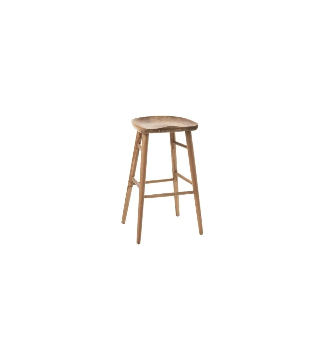 Hoker ANA drewno Teak brązowe*J-Line Sale