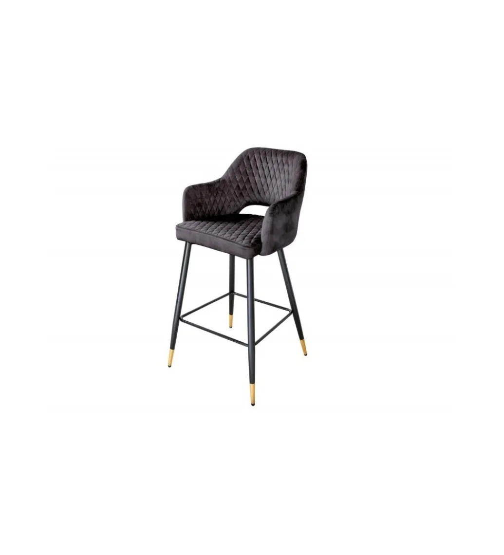 Hoker barowy ETIENNE Paris antracytowy*Invicta Interior Online
