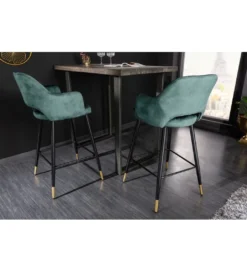 Hoker barowy ETIENNE Paris petrol*Invicta Interior Online