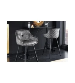 Hoker EDMONTON ciemnoszare*Invicta Interior Outlet