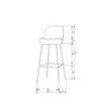 Hoker VOGUE 80 cm welwet*WOOOD Outlet